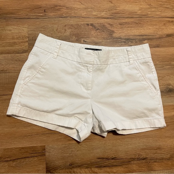 J. Crew Pants - White J Crew Chino Shorts